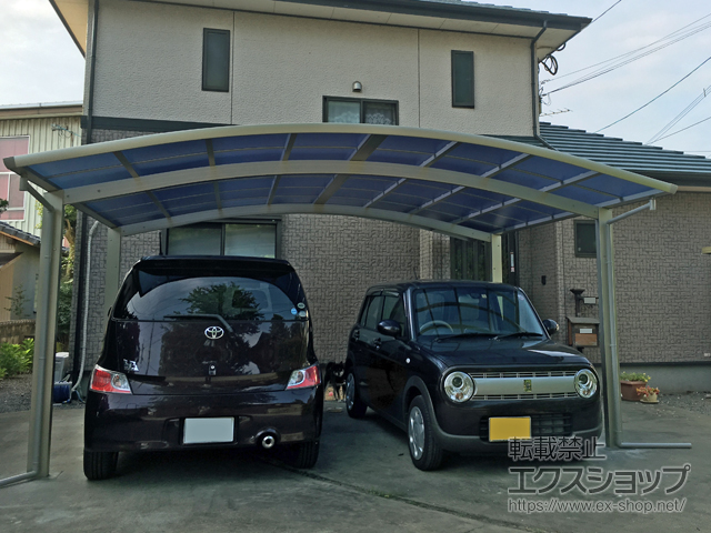 大分県大分市ののカーポート レイナツインポートグラン　積雪〜20cm対応 施工例