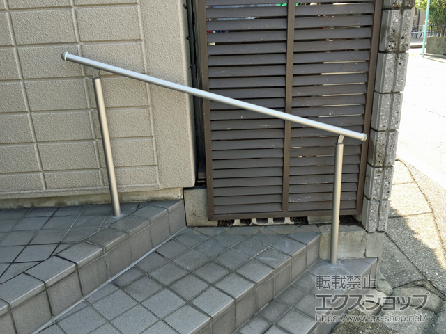 愛知県名古屋市ののフェンス・柵 パルトナーUDフェンス1型(手すり) 笠木のみ 自立タイプ 施工例