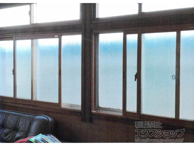 静岡県静岡市のの二重窓（内窓） インプラス ダストバリア仕様 引違い窓 2枚建 施工例