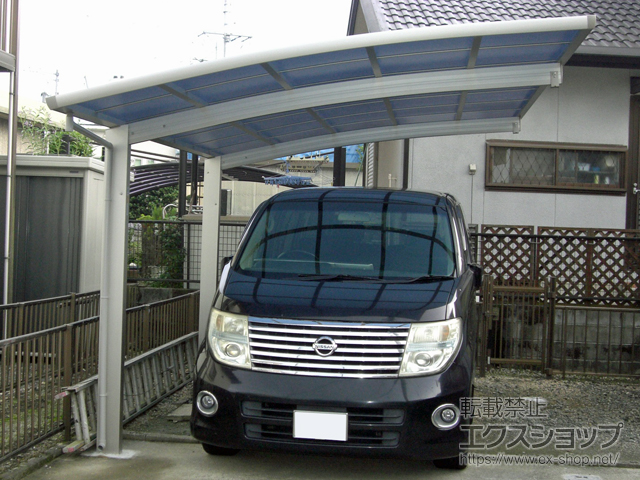 三重県三重郡菰野町ののカーポート レイナポートグラン　積雪〜20cm対応 施工例