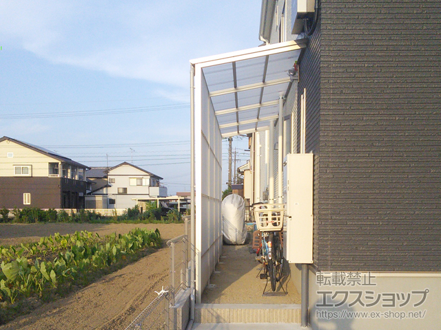 岐阜県羽島市ののストックヤード ストックヤードII オープンタイプ 積雪〜20cm対応 施工例