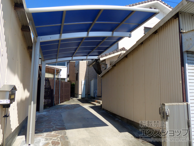 福岡県大牟田市ののカーポート レイナポートグラン　積雪〜20cm対応 施工例