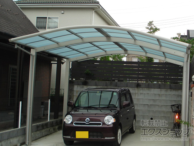 埼玉県入間郡毛呂山町ののカーポート レイナツインポートグラン　積雪〜20cm対応 施工例