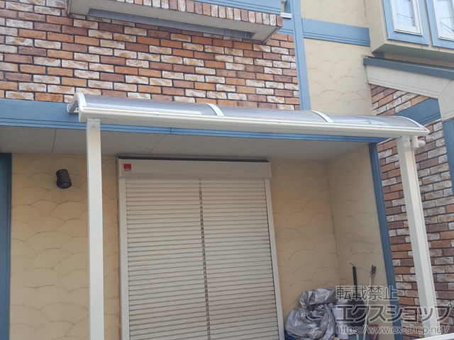 東京都練馬区ののテラス屋根 ヴェクターテラス R型 テラスタイプ 単体 積雪〜20cm対応 施工例