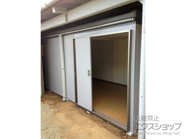 神奈川県平塚市のの物置・屋外倉庫 ナイソー 一般型 2連棟（SMK-61S） SMK-61S（2連棟） 施工例