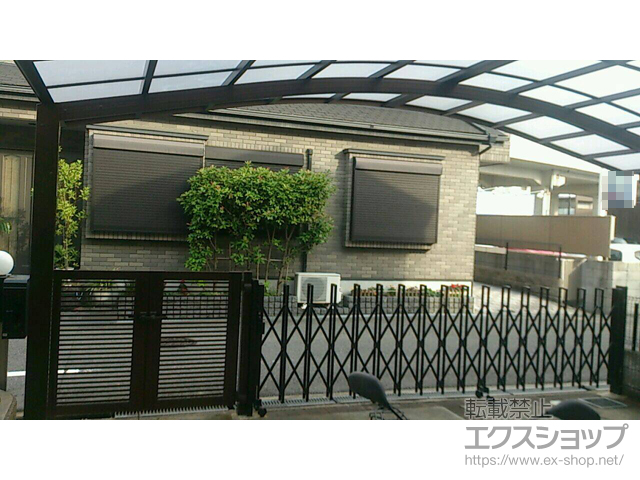 大阪府泉大津市ののカーポート レイナツインポートグラン　積雪〜20cm対応 施工例