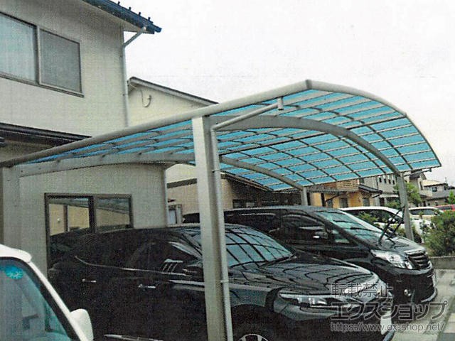 島根県出雲市ののカーポート レイナトリプルポートグラン　積雪〜20cm対応 施工例