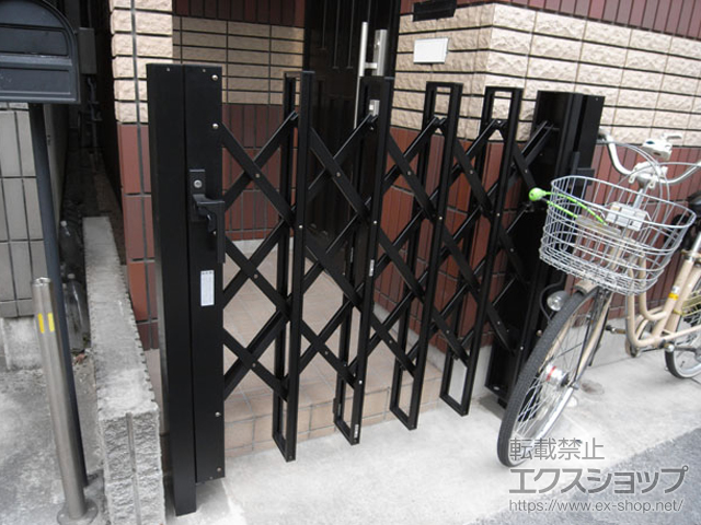 東京都品川区ののカーゲート アルシャインHG ノンキャスター 片開き 130S 施工例