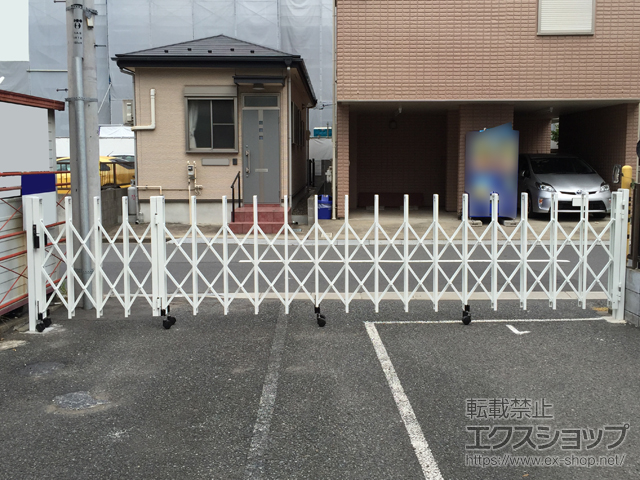 東京都江東区ののカーゲート トリップゲート RB型 ノンレール 片開き親子 57DO(13S+44T) 施工例