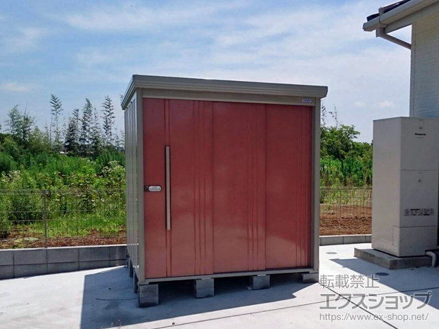 埼玉県さいたま市のの物置・屋外倉庫 Mr.ストックマンダンディ 多雪型 結露減少型 2016×1922×2110 ND-SZ2019-T 施工例