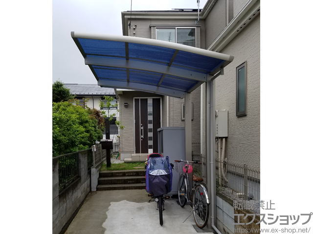 東京都八王子市ののサイクルポート・駐輪場 レイナポートグランミニ 積雪〜20cm対応 施工例