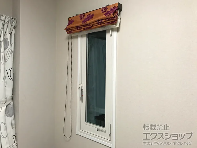 神奈川県川崎市のの内窓（二重窓・二重サッシ） インプラス ダストバリア仕様 開き窓 外観左吊元 施工例