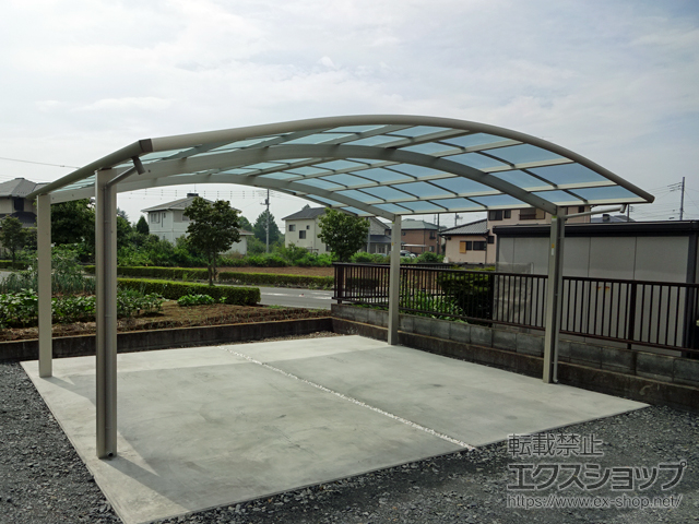 群馬県館林市ののカーポート レイナツインポートグラン　積雪〜20cm対応 施工例