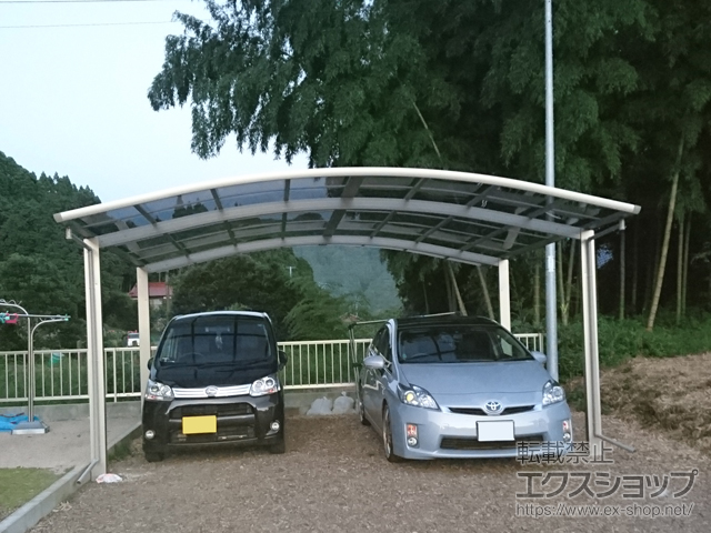 佐賀県伊万里市ののカーポート レイナツインポートグラン　積雪〜20cm対応 施工例