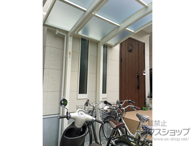 京都府向日市ののサイクルポート・駐輪場 レイナポートグランミニ 積雪〜20cm対応 施工例