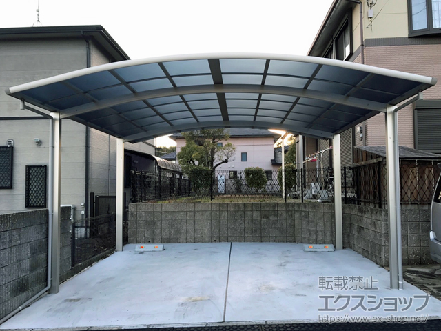 奈良県五條市ののカーポート レイナツインポートグラン　積雪〜20cm対応 施工例