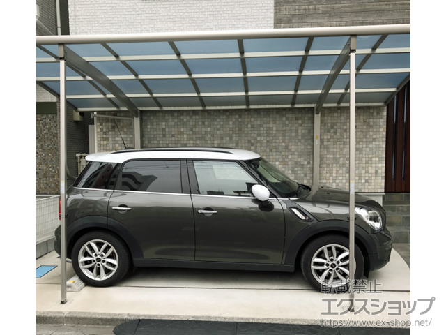 東京都江東区ののカーポート レイナポートグラン　積雪〜20cm対応 施工例