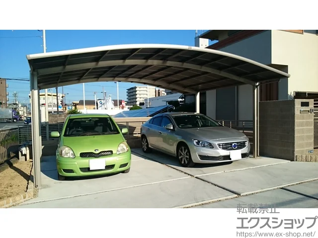 �ޗǌ��ޗǎs��LIXIL(���N�V��)�̃J�[�|�[�g �l�X�JR (���E���h�X�^�C��) ���C�h �ϐ�`20cm�Ή� �{�H��