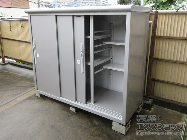 東京都町田市のの物置・屋外倉庫 エスモ 一般型 1797×750×1959 ESD-1807AGL-SS 施工例