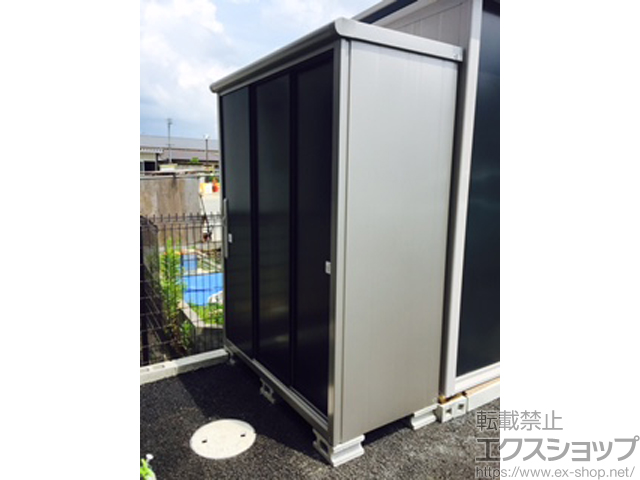 奈良県磯城郡田原本町のの物置・屋外倉庫 エスモ 一般型 1497×750×1959 ESD-1507AGL-SM 施工例