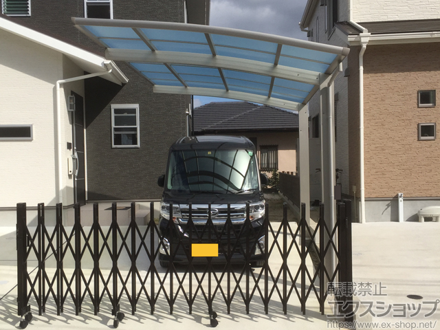 福岡県太宰府市ののカーポート レイナポートグラン　積雪〜20cm対応 施工例