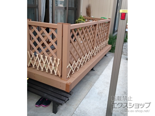 埼玉県狭山市ののウッドデッキ マージウッドデッキ 施工例