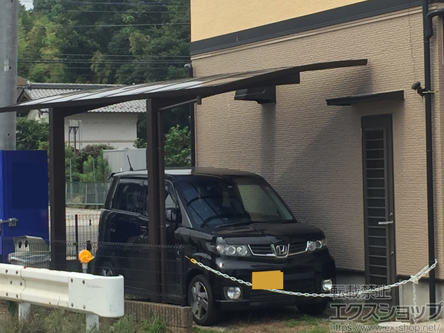 埼玉県川越市ののカーポート プレシオスポート 積雪〜20cm対応 施工例