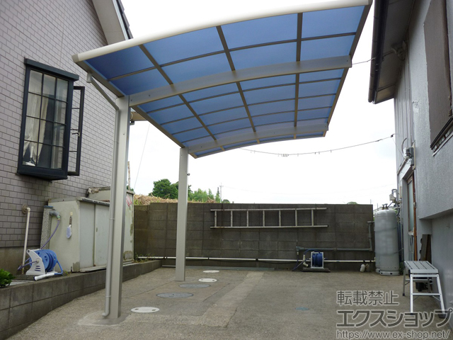 千葉県香取郡東庄町ののカーポート レイナポートグラン　積雪〜20cm対応 施工例