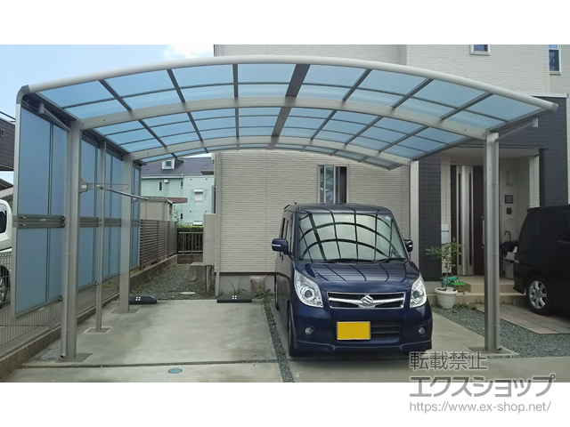 静岡県島田市ののカーポート レイナツインポートグラン 積雪〜20cm対応 施工例