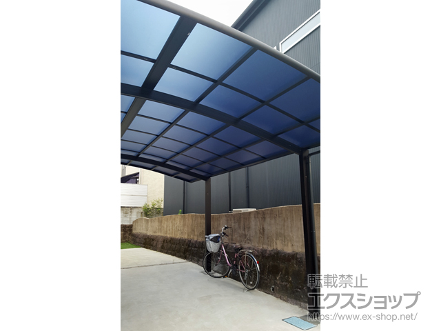 鹿児島県鹿児島市ののカーポート レイナツインポートグラン　積雪〜20cm対応 施工例