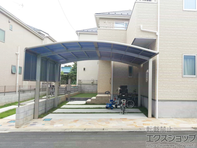 埼玉県川口市ののカーポート レイナツインポートグラン　積雪〜20cm対応 施工例