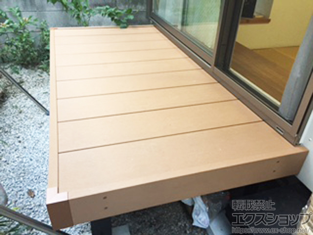東京都練馬区ののウッドデッキ マージウッドデッキ 施工例