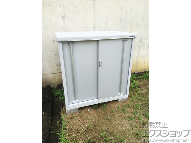 奈良県生駒市のの物置・屋外倉庫 シンプリー 一般型 1100×755×1103 MJX-117B-P-FS 施工例