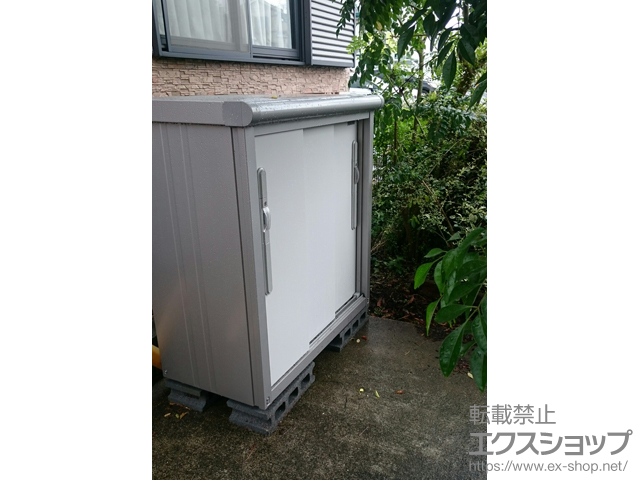 神奈川県横浜市のの物置・屋外倉庫 エスモ 一般型 (ESD-1005YGL) 施工例