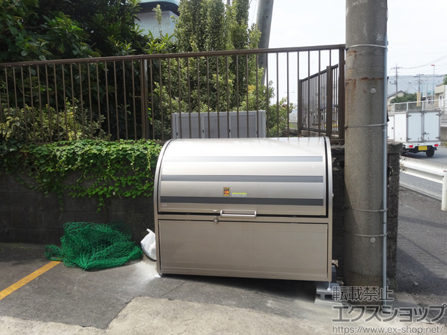 埼玉県上尾市のの物置・屋外倉庫 ゴミストッカー AP2型[アンカー式] GSAP2-1512SC 施工例