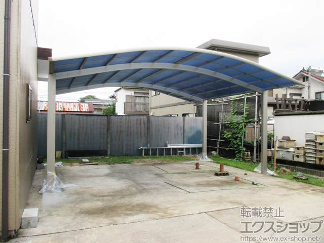 千葉県佐倉市ののカーポート レイナツインポートグラン　積雪〜20cm対応 施工例