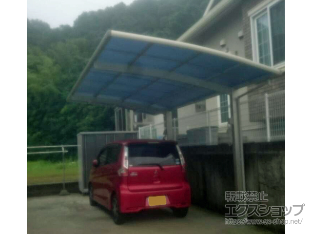 長崎県長崎市ののカーポート レイナポートグラン　積雪〜20cm対応 施工例