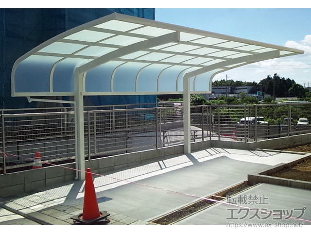 千葉県白井市ののカーポート レイナキャップポートグラン　積雪〜20cm対応 施工例