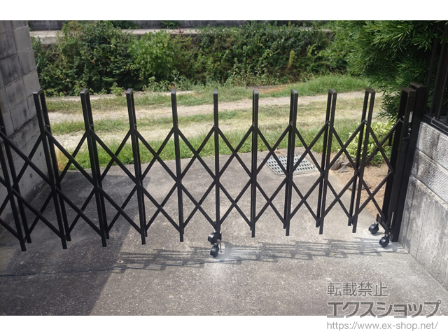 和歌山県海南市ののカーゲート トリップゲート RB型 ノンレール 片開き 32Ｓ 施工例