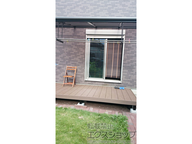 愛知県海部郡あま市ののウッドデッキ マージウッドデッキ 施工例