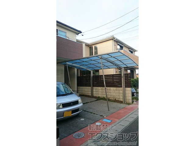 愛知県稲沢市ののカーポート レイナポートグラン 積雪〜20?対応 施工例