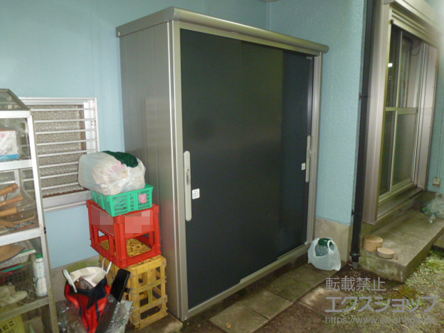 神奈川県横浜市のの物置・屋外倉庫 エスモ 一般型 （ESD-1606AGL） 施工例
