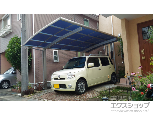 神奈川県小田原市ののカーポート レイナポートグラン　積雪〜20cm対応 施工例