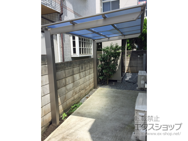 東京都西東京市ののサイクルポート・駐輪場 ネスカFミニ (フラットスタイル) 積雪〜20cm対応 施工例