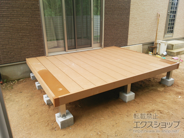 兵庫県神戸市ののウッドデッキ マージウッドデッキ 施工例