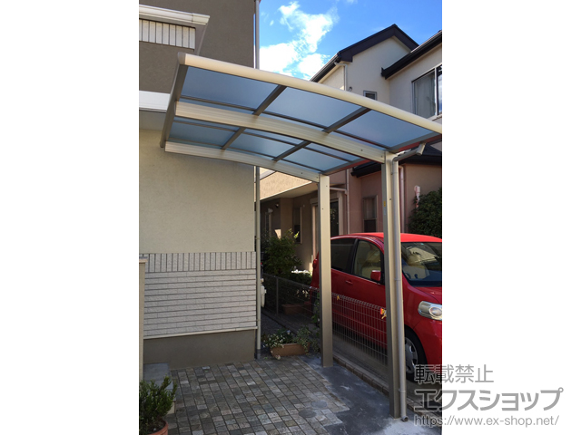 東京都西東京市ののサイクルポート・駐輪場 レイナポートグランミニ 積雪〜20cm対応 施工例