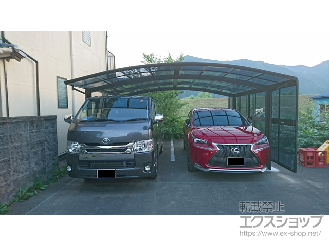 静岡県静岡市ののカーポート レイナツインポートグラン　積雪〜20cm対応 施工例