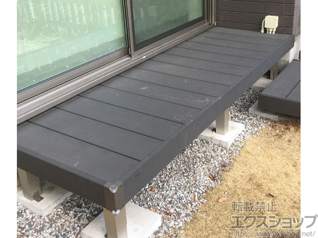 埼玉県越谷市ののウッドデッキ リウッドデッキ 200 施工例