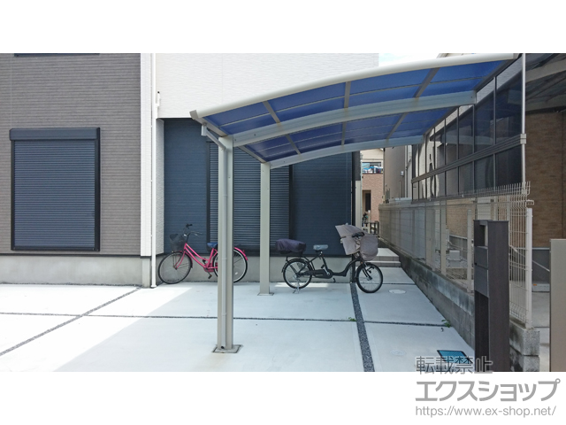 埼玉県草加市ののカーポート レイナポートグラン　積雪〜20cm対応 施工例