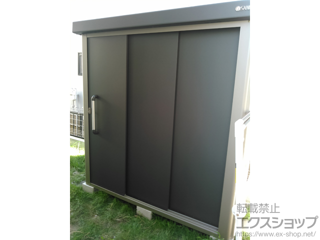 神奈川県茅ヶ崎市のの物置・屋外倉庫 エスケーエイト SK8-50 一般型 1800×800×1940 SK8-50 施工例